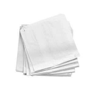 ECCO 7" White Sulphite Paper Bag