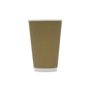 ECCO 16oz Kraft Ripple Cup