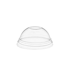 ECCO Domed Lid with Hole (Fits PET Smoothie 9,12,16 & 20oz)
