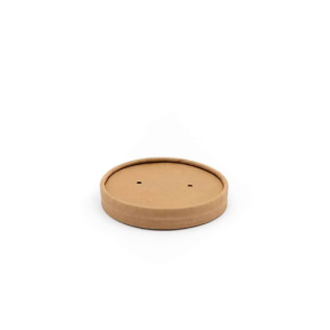 ECCO 6/8/12/16oz Paper Lid for Kraft Paper Container