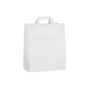 ECCO Large SOS White Paper Carrier Bag