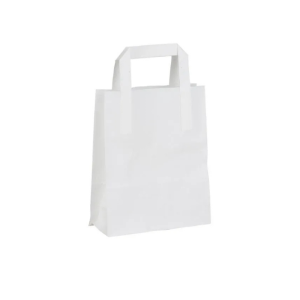 ECCO Medium SOS White Paper Carrier Bag