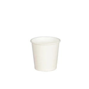 ECCO 4oz Single Wall White Paper Cup