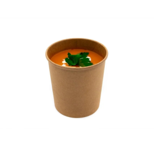 ECCO 16oz Kraft Paper Soup Container
