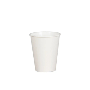 ECCO 8oz Single Wall White Paper Cup