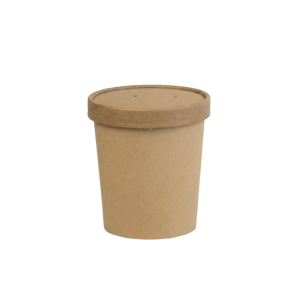 ECCO 780ml Kraft Paper Bowl – 115mm Paper Lid