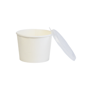 ECCO 750ml Paper Bowl – White Paper