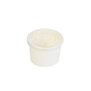 ECCO 150ml white paper bowl